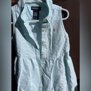 Ralph Lauren toddler dress. Only worn once and washed.